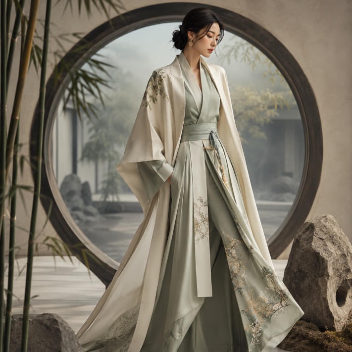 A Modern Interpretation of meaning of Eastern Aesthetic Fashion in fashion
