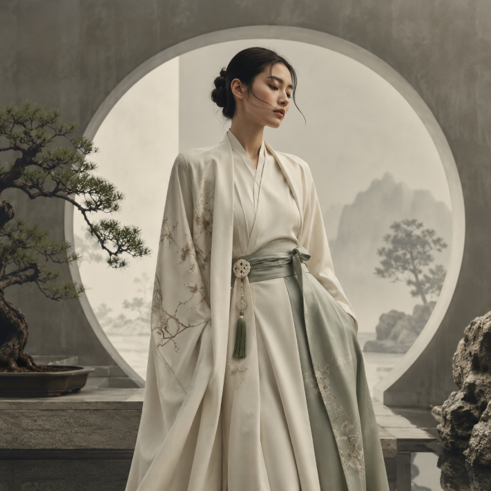 A Modern Interpretation of definition of Eastern Aesthetic Fashion
