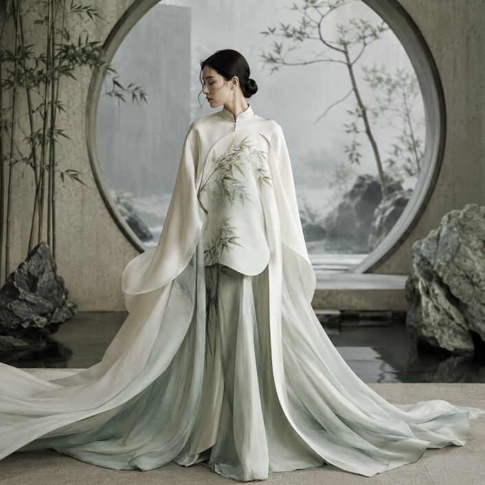 Examples of Eastern Aesthetic Fashion explained in Contemporary Fashion