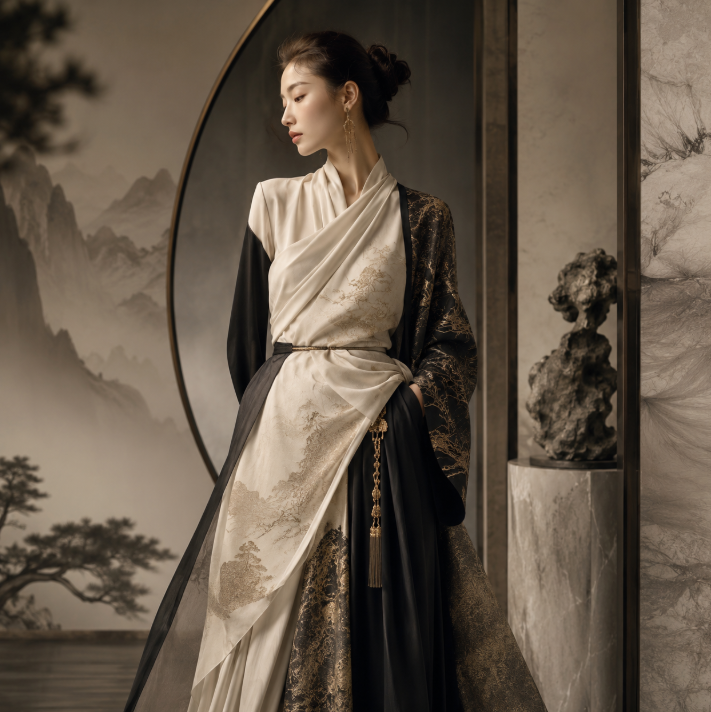 Examples of Meaning of Eastern Aesthetic Fashion in Fashion in Contemporary Fashion