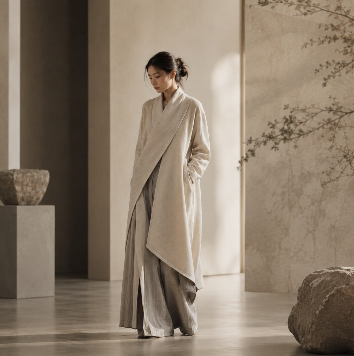 A Human Centered Reading of Eastern Aesthetic Fashion Through gentle asymmetry