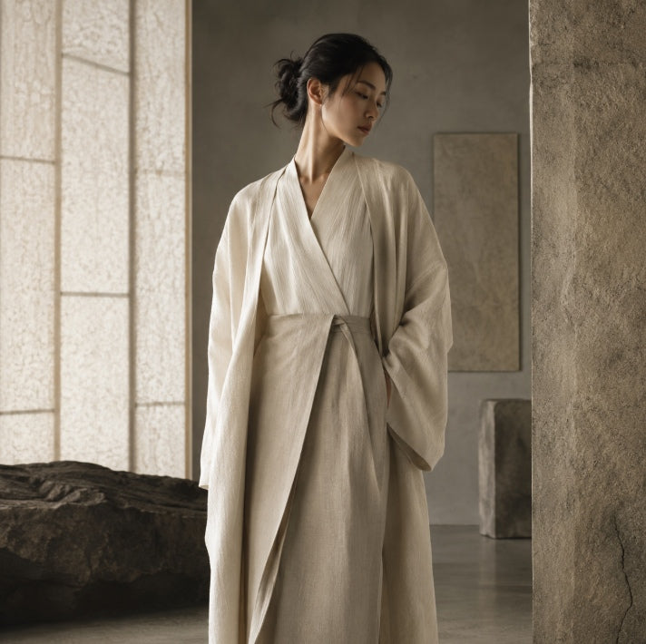 A Human Centered Reading of Eastern Aesthetic Fashion Through material honesty