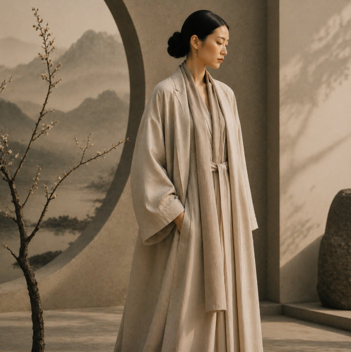 A Human Centered Reading of Eastern Aesthetic Fashion Through modern restraint