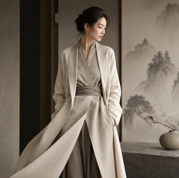 Eastern Aesthetic Fashion Compared With costume inspired styling Through waist rhythm