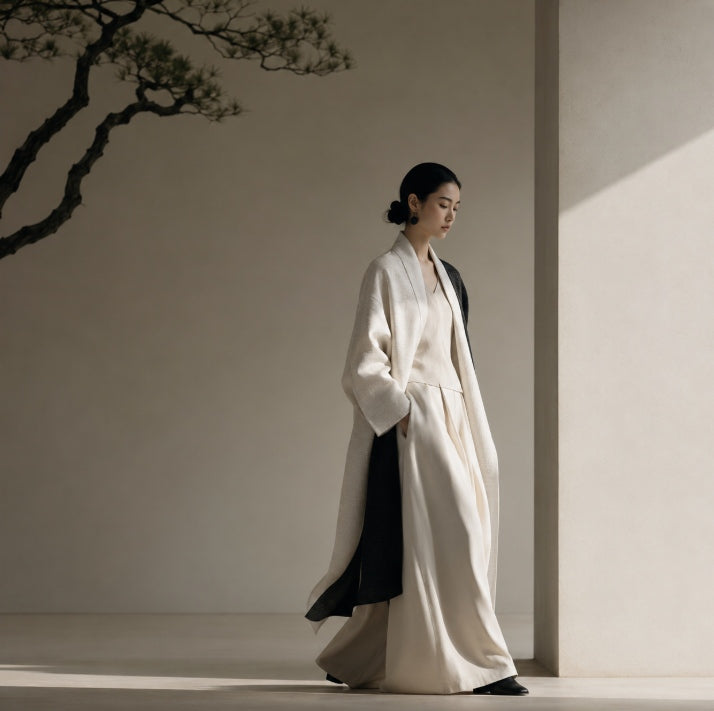 Eastern Aesthetic Fashion Compared With logo centered luxury Through negative space