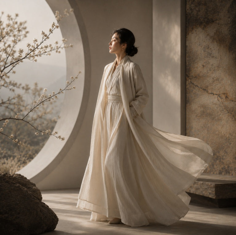 How Eastern Aesthetic Fashion Becomes a Language of composed femininity