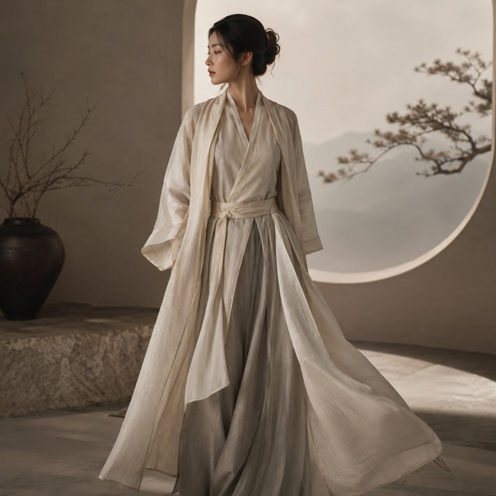 How Eastern Aesthetic Fashion Builds Depth Through robe inspired silhouette
