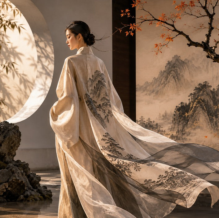 How Eastern Aesthetic Fashion Carries Cultural Memory Through Visual Breathing
