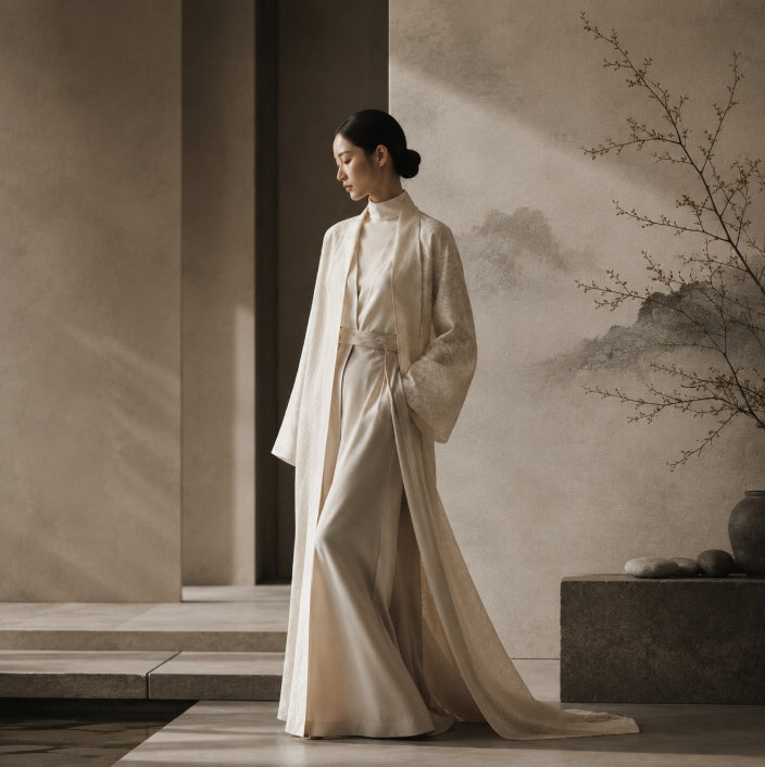 How Eastern Aesthetic Fashion Explains robe inspired silhouette for Modern Readers