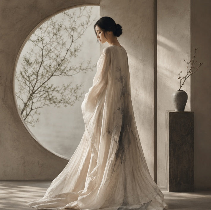 How Eastern Aesthetic Fashion Expresses Cultural Emotion Through Wearable Poetry