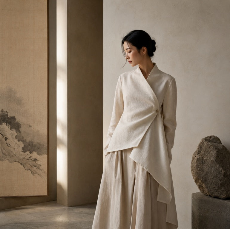 How Eastern Aesthetic Fashion Guides Better Interpretation of gentle asymmetry