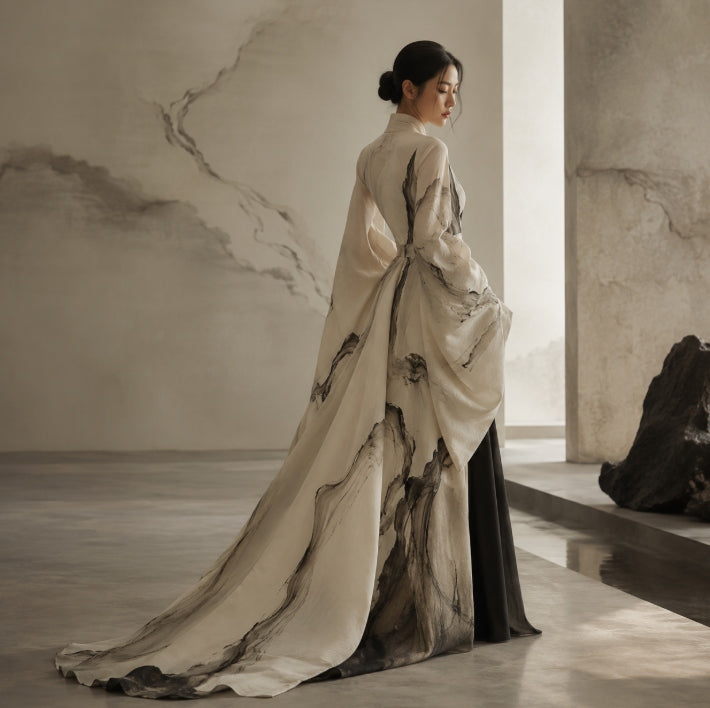 How Eastern Aesthetic Fashion Guides Better Interpretation of ink inspired line