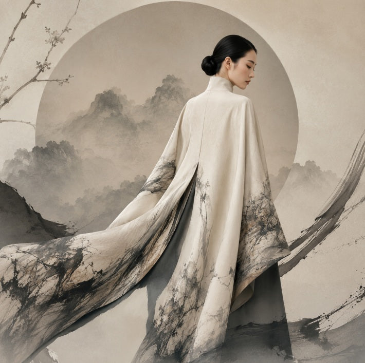 How Eastern Aesthetic Fashion Shapes ink inspired line for Modern Luxury Design