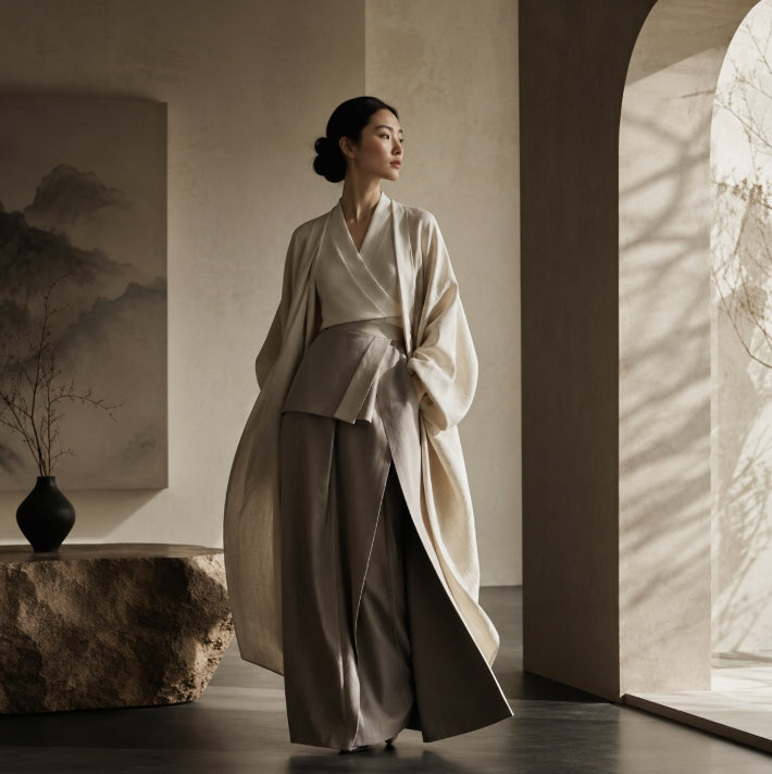 How Eastern Aesthetic Fashion Uses spatial harmony to Speak Without Noise