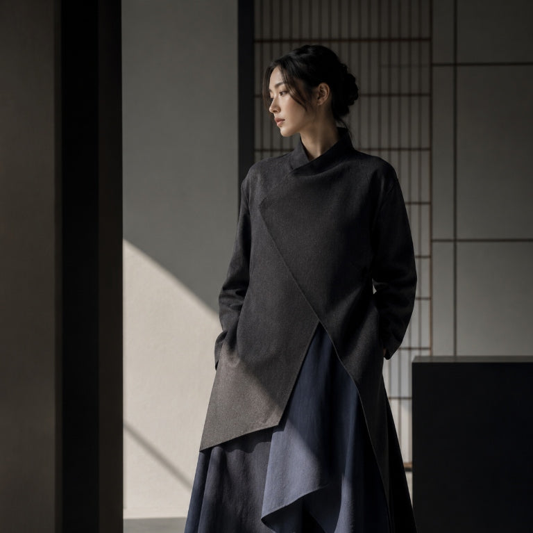 How to Understand Eastern Aesthetic Fashion Through gentle asymmetry