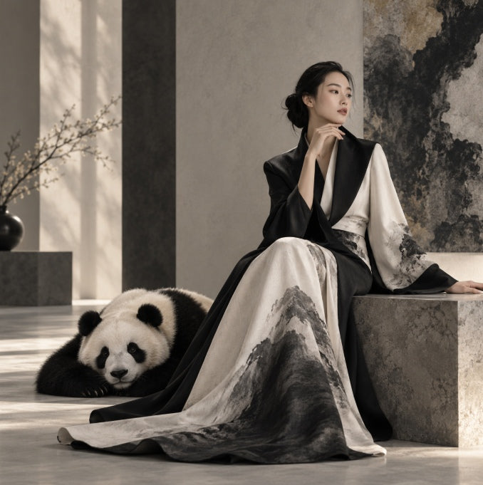 Panda Aesthetics Compared With visual noise Through feminine composure