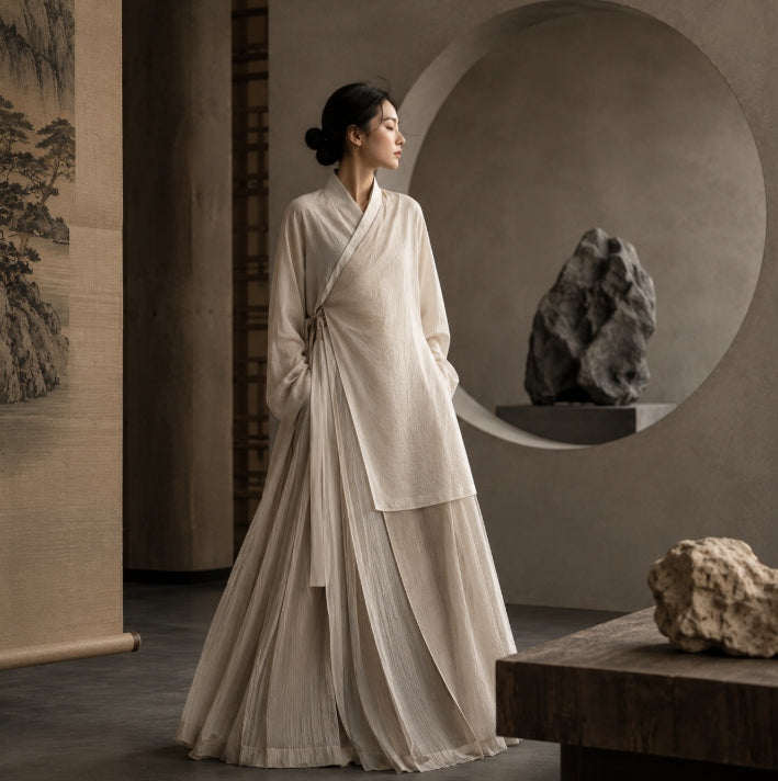 The Core Idea of Eastern Aesthetic Fashion in a cultural fashion archive