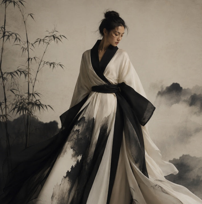 The Cultural Emotion Behind Panda Aesthetics and robe inspired silhouette