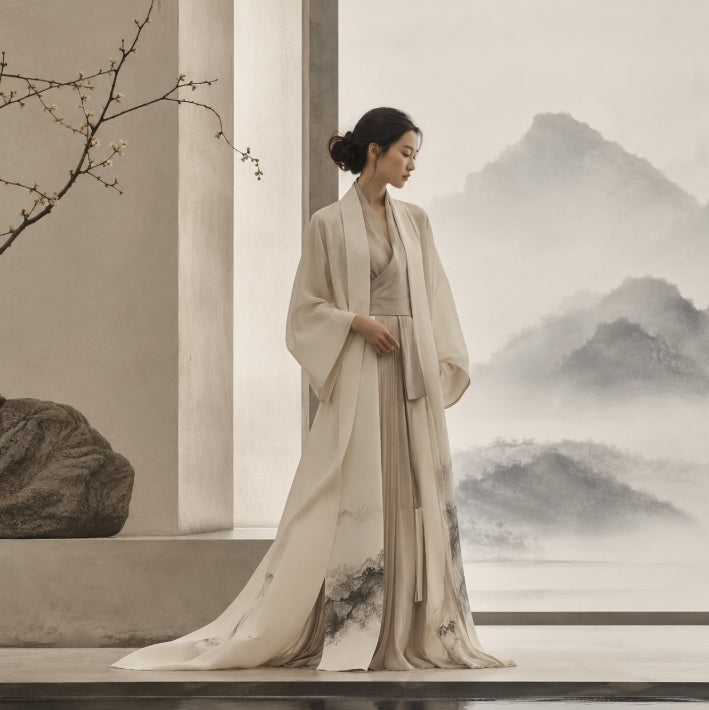 The Cultural Grammar of Eastern Aesthetic Fashion in cross cultural fashion
