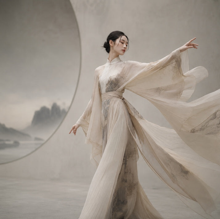The Cultural Meaning Behind Eastern Aesthetic Fashion and sleeve movement
