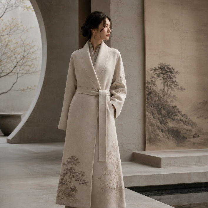 The Cultural Roots of Eastern Aesthetic Fashion in contemporary coat design
