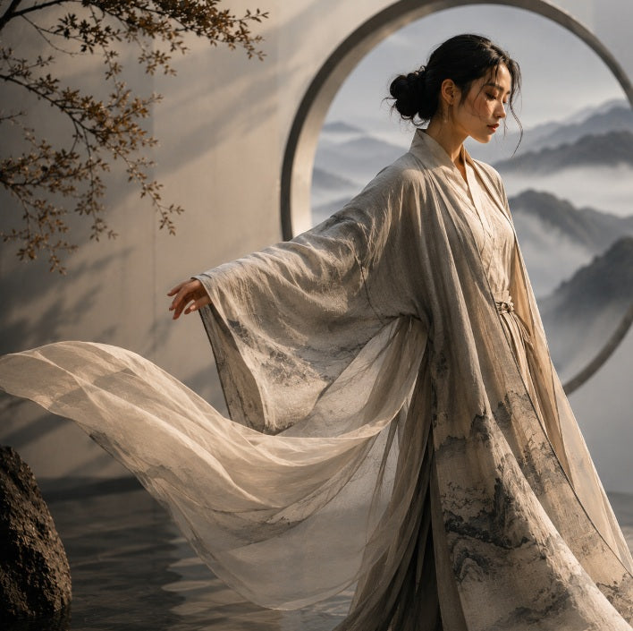 The Design Language Behind Eastern Aesthetic Fashion and Sleeve Movement