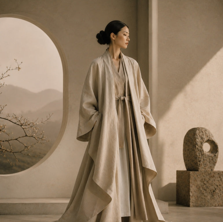 The Design Language Behind Eastern Aesthetic Fashion and measured volume