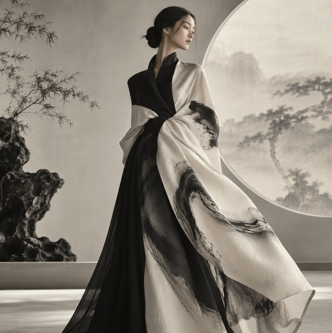 The Design Language Behind Panda Aesthetics and ink inspired line
