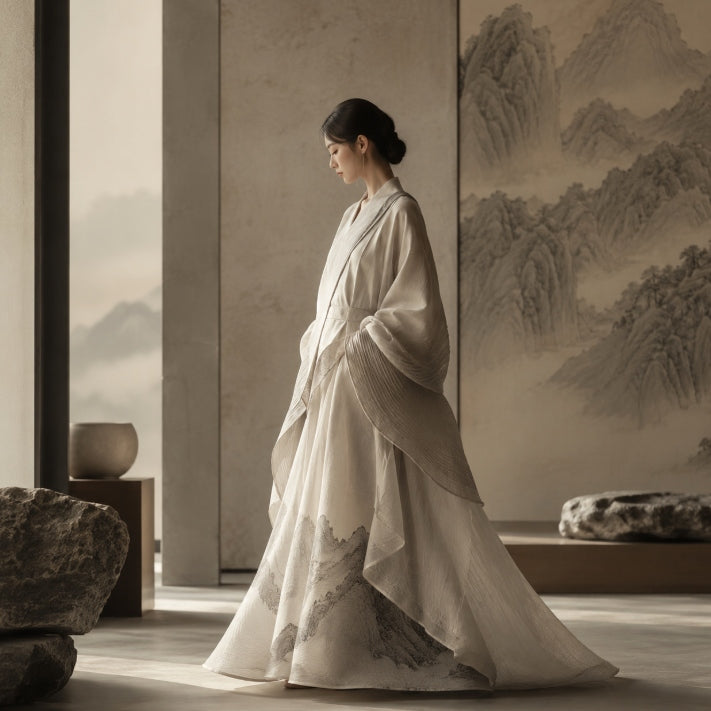 The Emotional Structure of Eastern Aesthetic Fashion in a cultural fashion archive