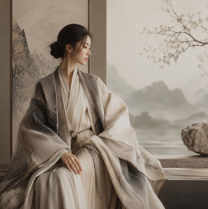 The Philosophy of Eastern Aesthetic Fashion Through measured volume