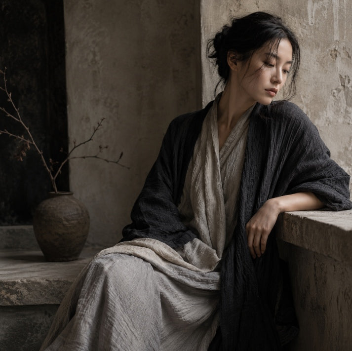 The Philosophy of Eastern Aesthetic Fashion Through natural imperfection