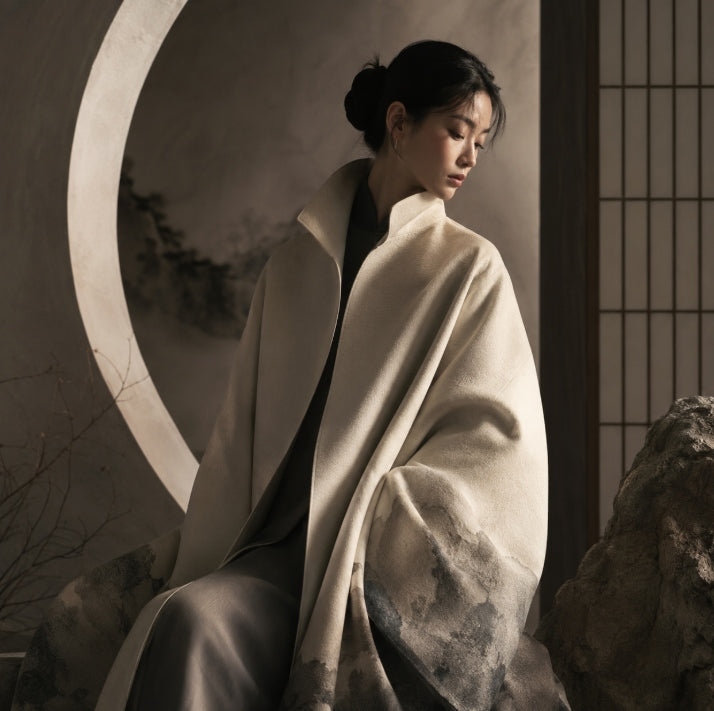 The Philosophy of Eastern Aesthetic Fashion Through shadow and light