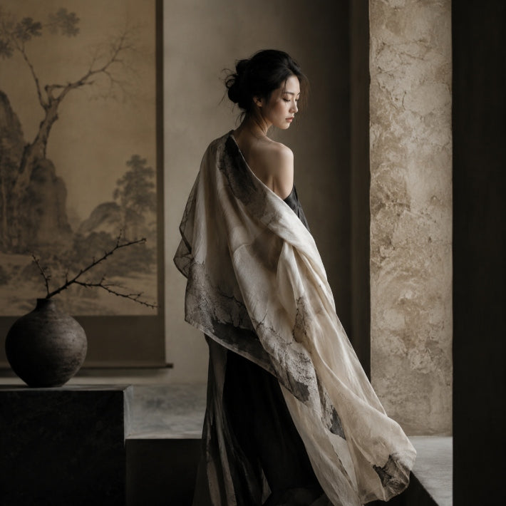 The Reflective Power of Eastern Aesthetic Fashion in a luxury editorial voice