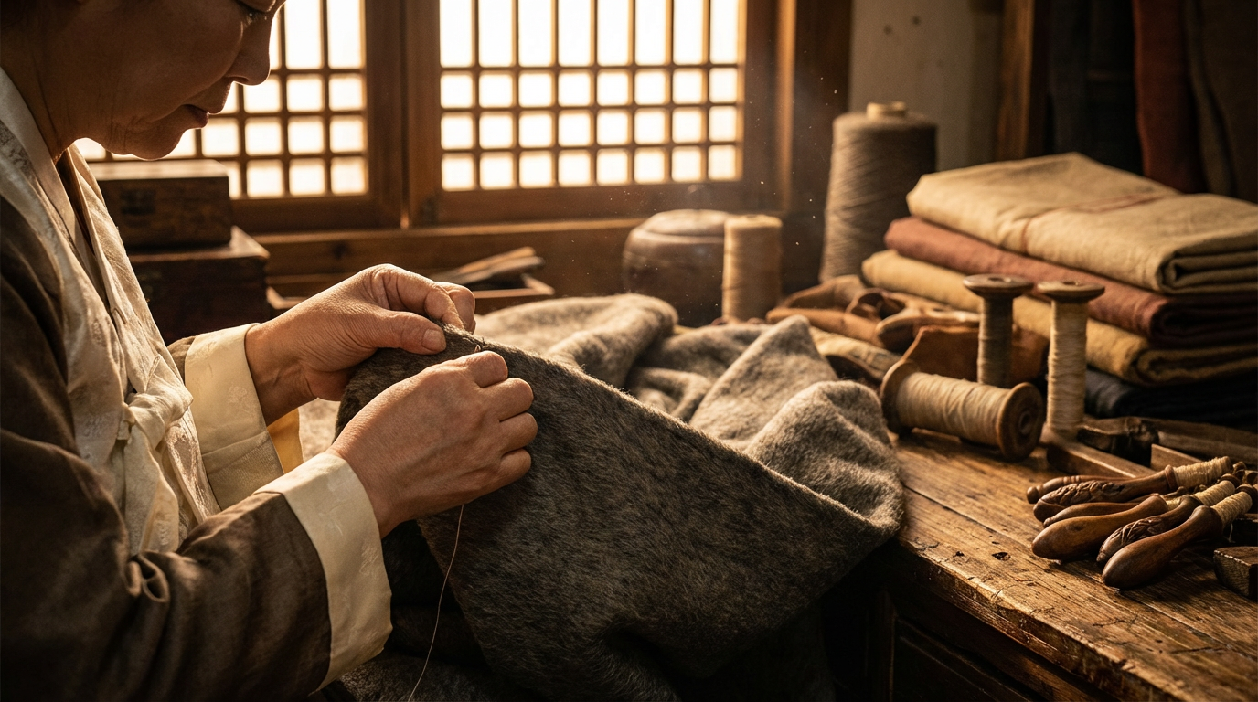 CocoonCash®|Handcrafted Wool Coat Craftsmanship-Eastern Aesthetic Luxury Fashion