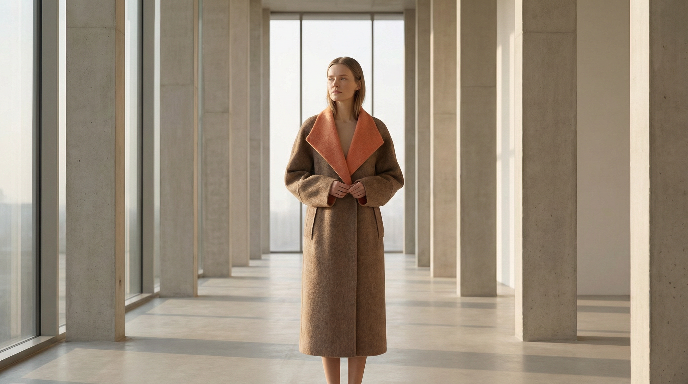 CocoonCash®|Long Wool Coats–Eastern Aesthetic Coats