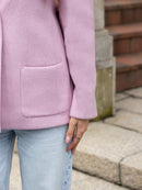 Wool  coat with Silk Lining