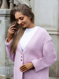 Wool  coat with Silk Lining