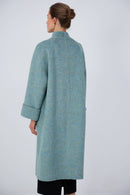 Chic artisan wool coat