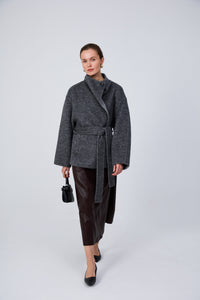 Chic luxury wool coat
