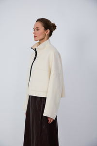 Classy office wool coat