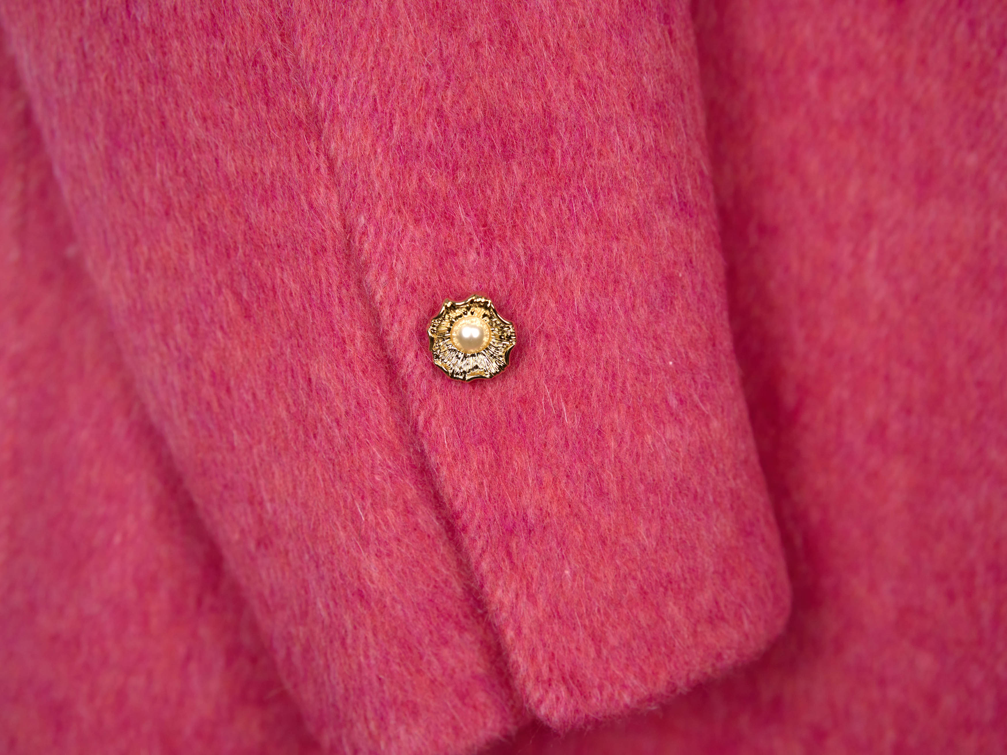 Women's Long Wool Coats With 087 Rose Blush Muse