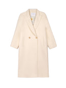 Women's Long Wool Coats With 087 White