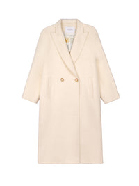 Women's Long Wool Coats With 087 White