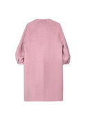 Women's Hand-Finished Wool Coats With 522 Lilac