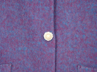 Women's Short Wool Coats With 325 Wisteria Purple
