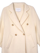 Women's Long Wool Coats With 362 White