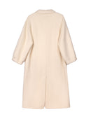 Women's Long Wool Coats With 362 White