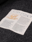 Wool coat with Exquisite Panda Embroidery