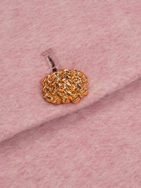 Wool coat with Eternal Rope Knot Buttons