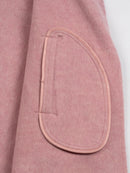 Wool coat with Eternal Rope Knot Buttons